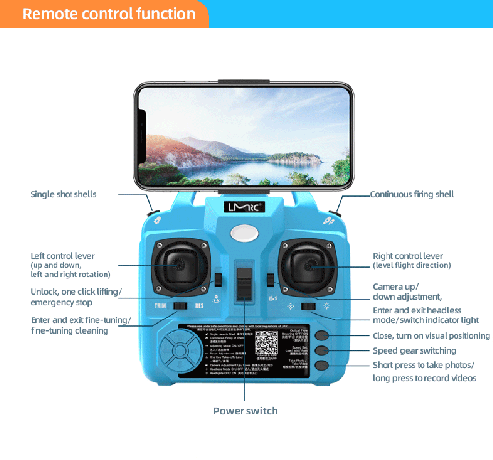 Funsky-LM12-D-MAX--WiFi-FPV-mit-HD-ESC-Dual-Camera-Bullet-Launcher-optische-Flusspositionierung-falt-2007519-15